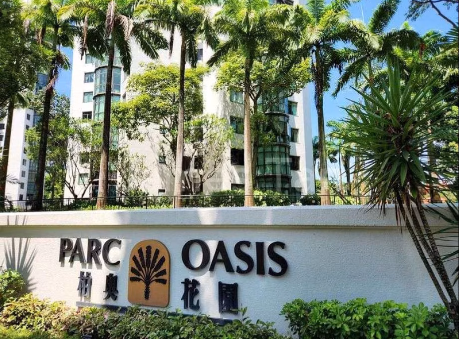 单间出租 • 裕廊东 •  Parc Oasis • S$800 • 共管公寓 • 佣人房 照片