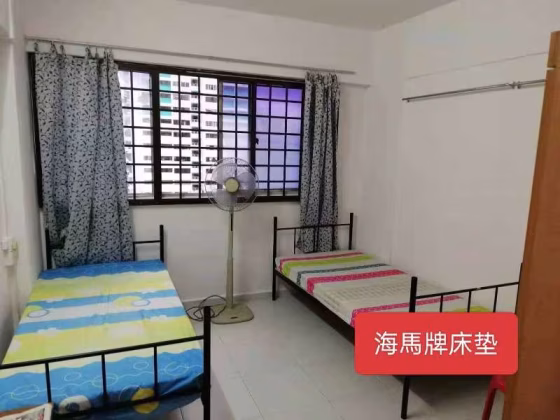 单间出租 • 兀兰 • 213 Marsiling Crescent • S$450 • 4房(3臥室) • 普通房 照片