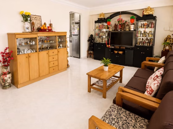 房屋出售 • 实龙岗 • 233 Serangoon Avenue 3 • S$650000 • 3房(2臥室) • 904ft² / 83m² 照片